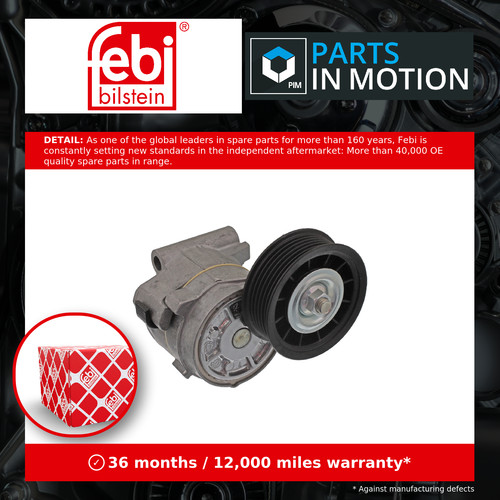 Aux belt tensioner - tensioner, saab
