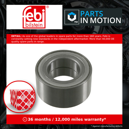 Wheel bearing fits - wheel,