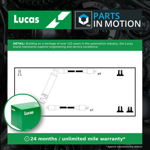 Leads ignition cables set - leads,