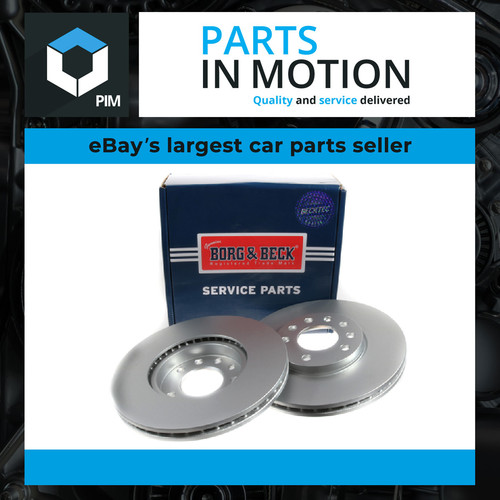 Brake discs pair vented - 2x,